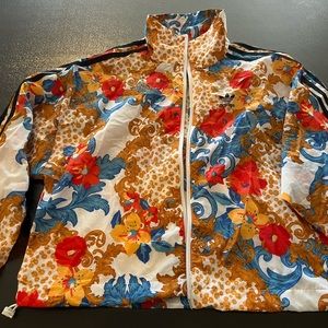 Womens adidas zip up windbreaker